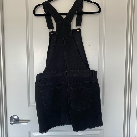 NWOT American Eagle Corduroy Dress Overall BLACK - SIZE M - Picture 5 of 7